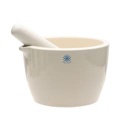 United Scientific Supplies Porcelain Mortar and Pestle Set Porcelain Mortar